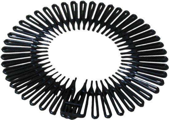 Hair Mode Flexibele Diadeem Zwart