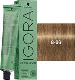 Schwarzkopf Professional Schwarzkopf Igora Zero Ammonia 60 ml 8-06