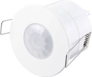 Sygonix SY-5251906 Bewegingsmelder (plafond) Plafond, Inbouw (in muur of meubel) 360 ° Relais Wit IP65
