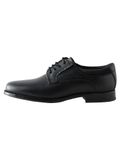 Next Jongens Leren Derby-veterschoenen voor school Zwart