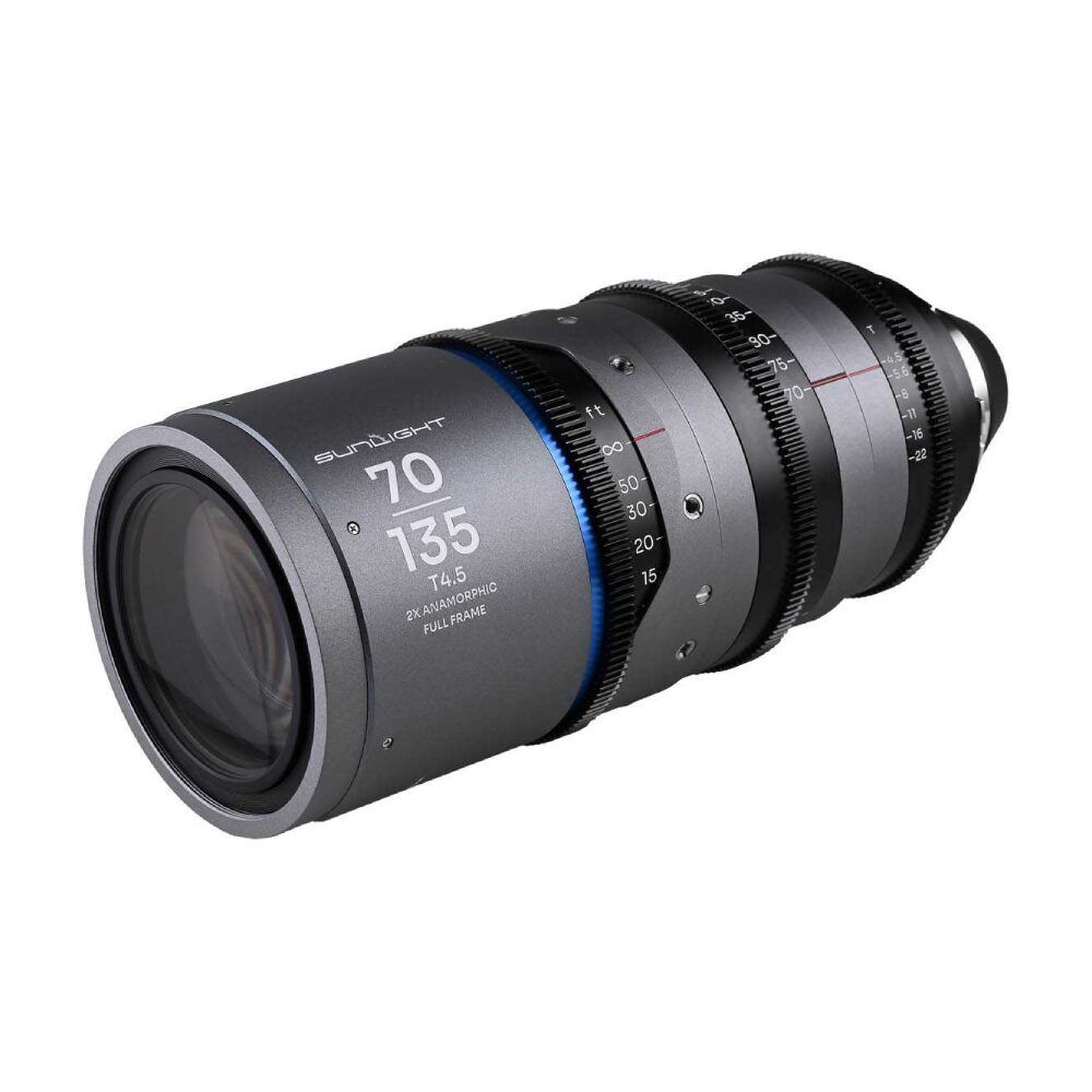 Laowa Sunlight FF 70-135mm T4.5 2X Anamorphic Zoom Blue PL-mount objectief