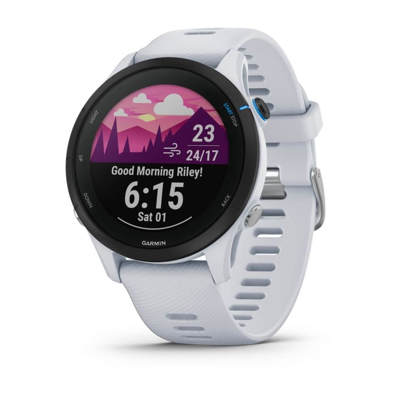 Garmin Forerunner 255 Music - Sport Watch - 1.3" Display - White