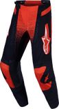 Alpinestars Techstar Swan Motocrossbroek - Rood/zwart/wit - Maat 28