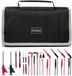 Voltcraft MLSet-120 Set de fils Prise 4 mm, Fiche banane 4 mm Douille 0,64 mm, Pointe de touche, Prise 4 mm, Contact mâle 1,2 m Rouge, Noir