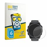 BROTECT Screenprotector 6 Stuks voor Garmin Tactix 8 Amoled Cerakote (51 mm) Beschermglas transparant