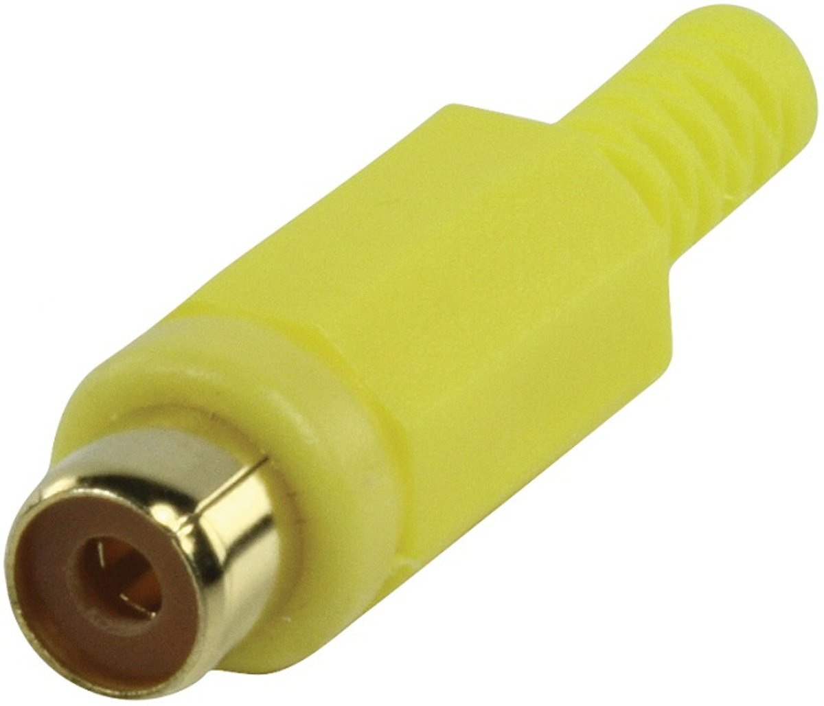 HQ SP-027 RCA Geel kabel-connector