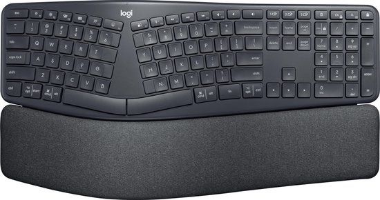 Logitech ERGO K860 for Business - Bluetooth - AZERTY - Graphite