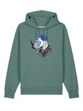 Watapparel Sweatshirt 'Nashorn' groen / gemengde kleuren