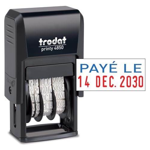 Trodat Printy 4850L2 datumstempel BETAALD OP