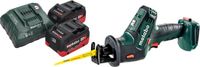 Metabo SSE 18 LTX Compact accu reciprozaag sabelszaag 18 V 13 mm + 2x LiHD accu 5,5 Ah + oplader