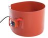 Tapis chauffant pour fûts, 200 litres, 1000W, silicone, thermostat 30-150°C