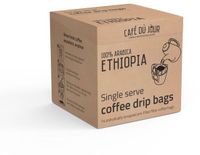 Café du Jour 100% Arabica Ethiopië Single Serve Coffee Drip Bags - 14 stuks