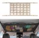 Coffre de toit pour voiture, idéal pour le rangement des bagages, couleur beige