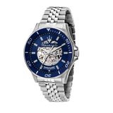 Maserati R8823140011 Heren Automatisch Polshorloge Sfida Blauw Zilverkleurig Staal