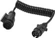 KAMAR SP. Z O.O. Spiraalkabel 7 aderig - 13 en 7 polige stekkers - Max. lengte van 3 meter