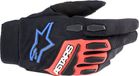 Alpinestars Full Bore Xt Handschoenen Zwart Helder Rood Blauw Maat M