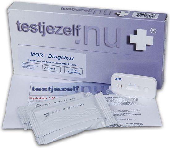 Testjezelf.nu Drugstest Morfine (Heroine) - 3 stuks
