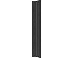 Plieger Cavallino Retto Enkel Designradiator - 180 cm - 614 Watt - Zwart grafiet