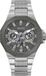 Guess GW0636G1 Heren Polshorloge Zilverkleurig Staal Zwart Mineraalglas 45mm
