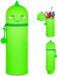 Marque non spécifiée Kawaii trousse, trousse pour filles et garçons, sac en silicone souple 2-en-1, trousse debout, porte-stylo animal, porte-stylo de bureau dessin animé, trousse, étui à crayons (Dinosaure)