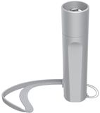 Hama Led-zaklamp van aluminium, 60 lumen, compact, 3 modi, batterijen meegeleverd, ideaal voor noodgevallen, camping en thuis