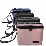 Merkloos Roze thermische lunchtas - perfect voor strand, werk en school