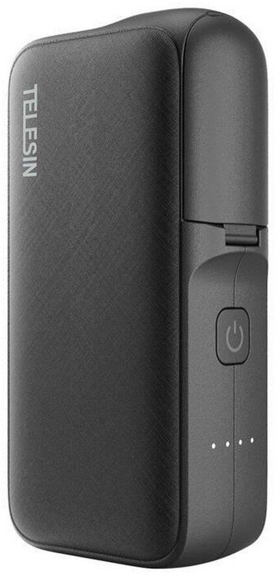 Telesin 10000mAh Powerbank voor GoPro 13-accu's - 20W