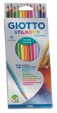 Giotto Stilnovo Acquarell - Etui met 12 kleurpotloden