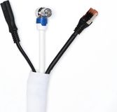 Cavus CAVSW1915W Kabelsok Self Wrapping Ø19mm - 1,5 Meter - Wit