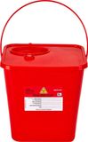 Icecat conteneur à déchets médicaux 5 L rouge