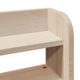 vidaXL Bedframe met hoofdbord massief grenenhout 200x200 cm