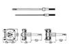 Ultraflex Câble de direction M66 longueur : 2,80 mètre