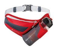 Ferrino X-Easy Heuptas met flessenhouder, uniseks, rood, S