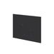 Ivy Bedieningspaneel Ivy Flush 2 Ronde Knoppen 3mm Mat Zwart PED
