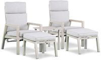 Lifestyle Garden Furniture Albelli bistroset 2 personen Aluminium Taupe