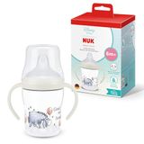 NUK Perfect Match Learner-fles | 6+ Maanden | 150ml | Lekvrije Drinkbeker Peuterfles | Antislip Handvatten | Iejoor | 1 Stuk