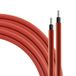 SeKi Zonnekabel 6 mm² 5 meter H1Z2Z2-K rood PV kabel voor zonnepanelen