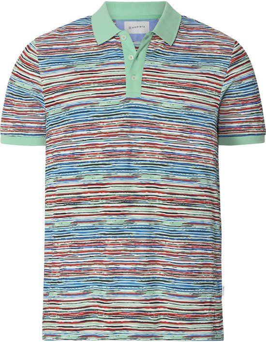 Babista heren Poloshirt - 56/58 - groen - Plus Size
