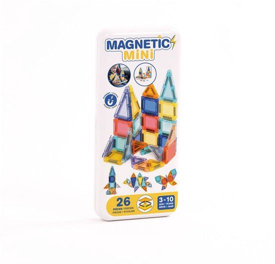LUDI - Magnetische tegels - 26 stuks
