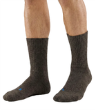 FALKE Walkie Ergo eenkleurig wol functioneel materiaal sokken unisex grijs - maat 42-43