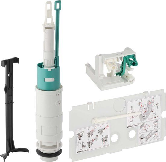 Geberit ombouwset voor Twico - WC-bril bevestiging - Messing