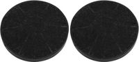 vidaXL Koolstoffilters voor afzuigkap 2 st 105x21 mm
