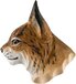 Wildlife Garden - Eurasian Lynx Magneet - Hout - 59 mm