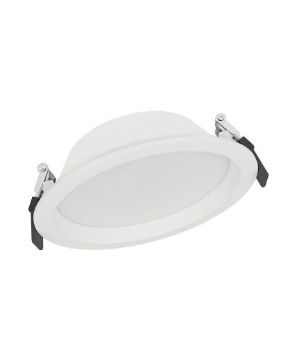 Ledvance DL ALU DN 150 14W 3000K IP44 Wit - Plafondlamp