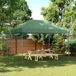 Prolenta Maison Exclusive - Opvouwbare partytent, pop-up model, groen, 410x279x315 cm