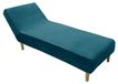 Luxe Velours Housse de chaise longue pour chaises sans accoudoirs