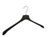 De Kledinghanger Gigant - Cintre - Cintre - Cintre - Adultes - MR50 - 10 Pièces - Plastique - Noir - Modèle Courbé - Élargissement d'Épaule 2,5 cm - 50 cm