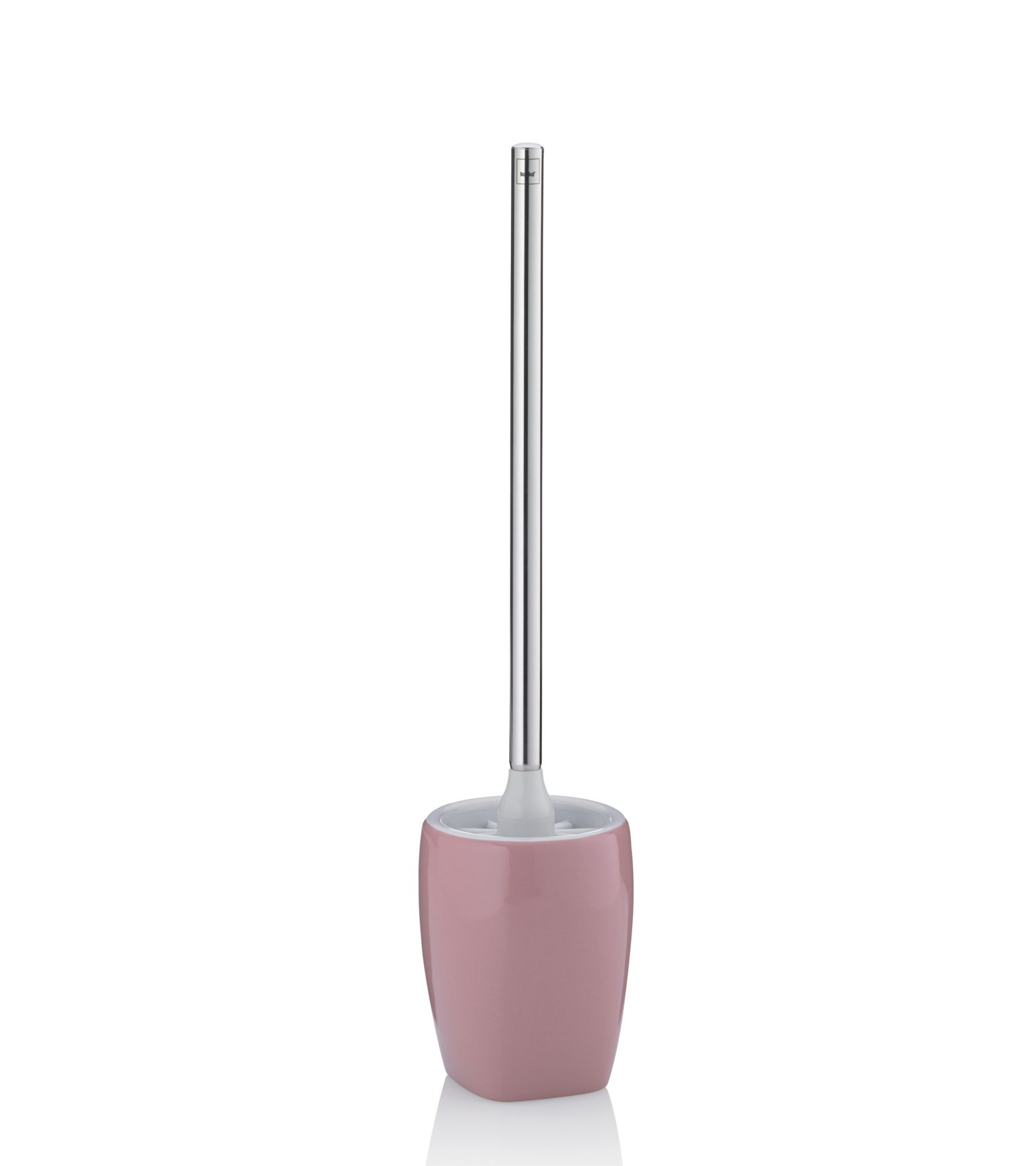 Kela 20334 - Toiletborstel - Roze - Keramiek - 45cm