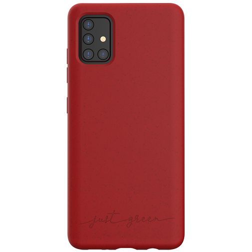 Just-Green JGCOVGA51R - Mobiele telefoon behuizing - Rood - Samsung Galaxy A51 A515