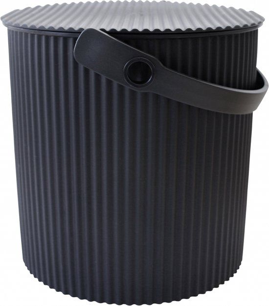Hachiman Omnioutil Opbergemmer M - Zwart - 10 Liter